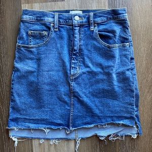 Wilfred Free Denim Mini skirt